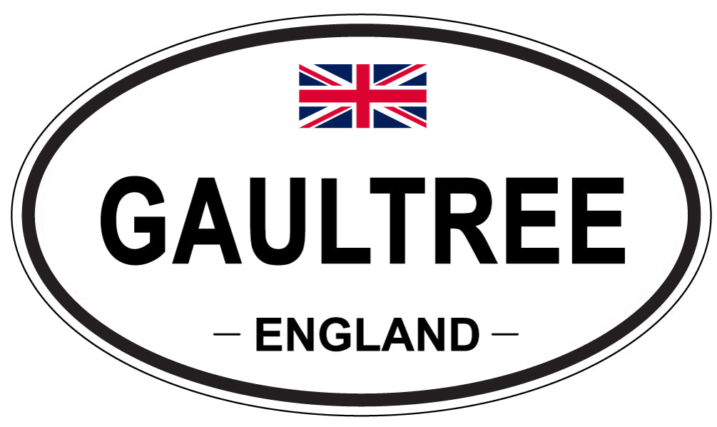 GAULTREE, England - Oval Magnet