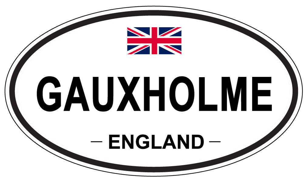 GAUXHOLME, England - Oval Magnet