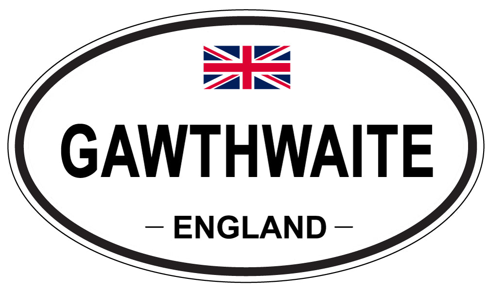 GAWTHWAITE, England - Oval Magnet