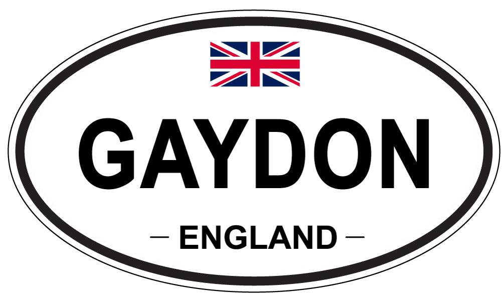 GAYDON, England - Oval Magnet
