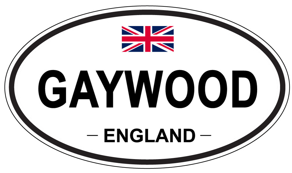 GAYWOOD, England - Oval Magnet