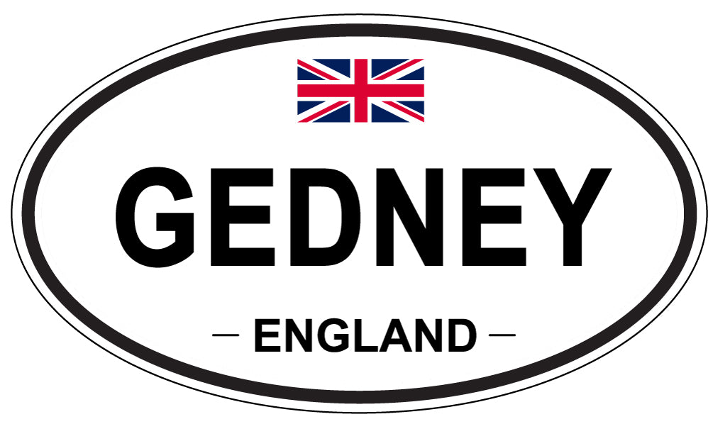 GEDNEY, England - Oval Magnet