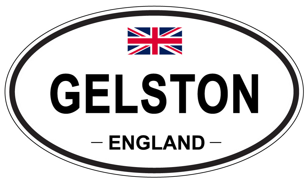 GELSTON, England - Oval Magnet