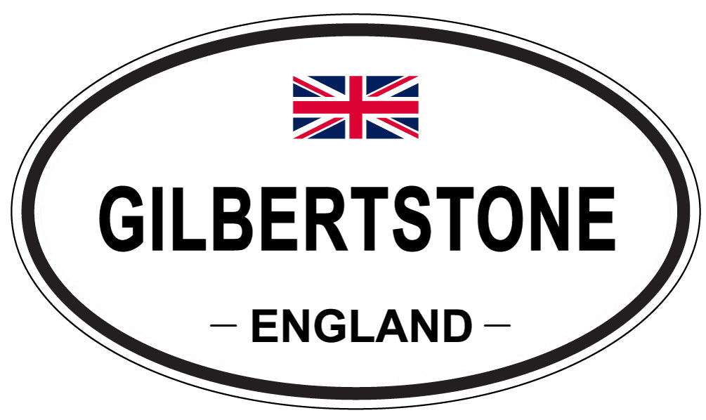GILBERTSTONE, England - Oval Magnet