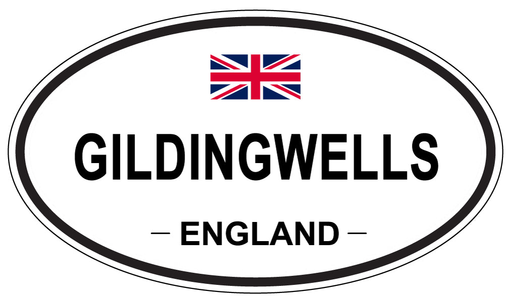 GILDINGWELLS, England - Oval Magnet