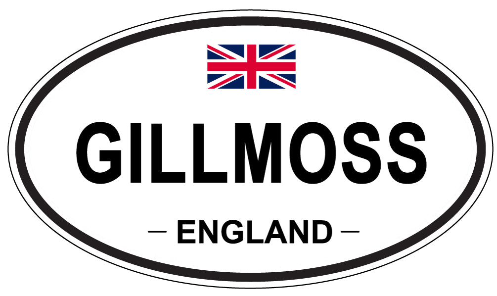 GILLMOSS, England - Oval Magnet