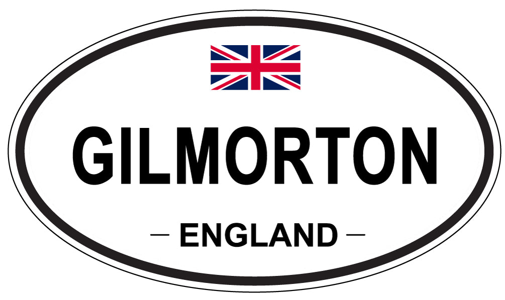 GILMORTON, England - Oval Magnet