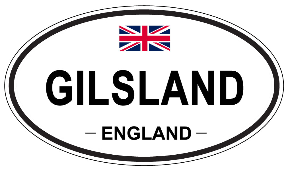 GILSLAND, England - Oval Magnet