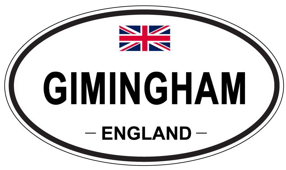 GIMINGHAM, England - Oval Magnet
