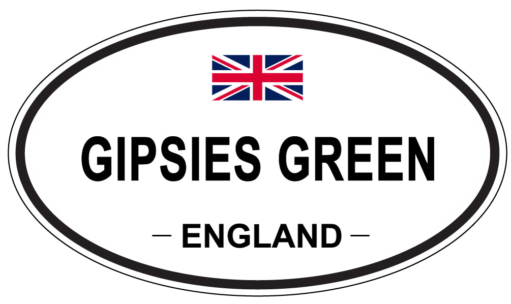 GIPSIES GREEN, England - Oval Magnet