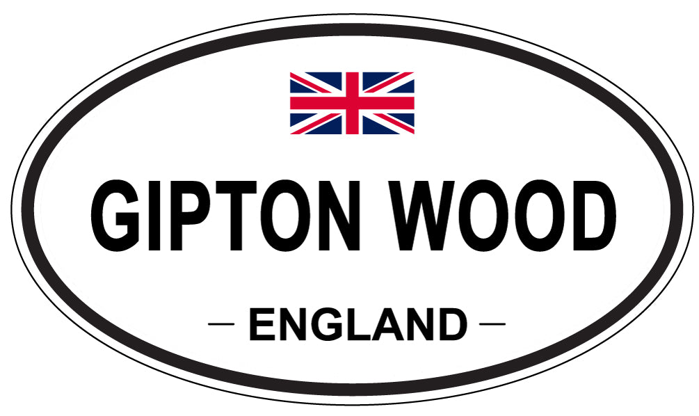 GIPTON WOOD, England - Oval Magnet