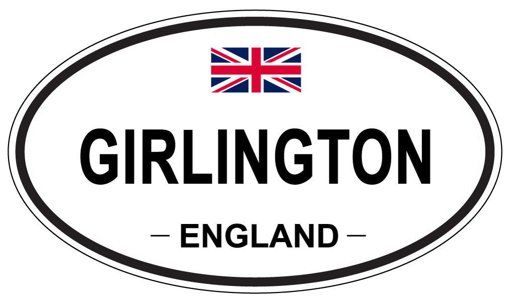 GIRLINGTON, England - Oval Magnet