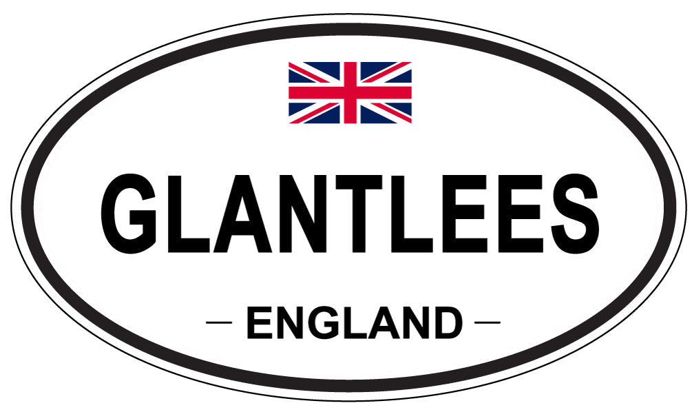 GLANTLEES, England - Oval Magnet
