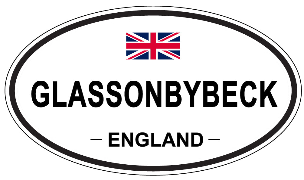 GLASSONBYBECK, England - Oval Magnet
