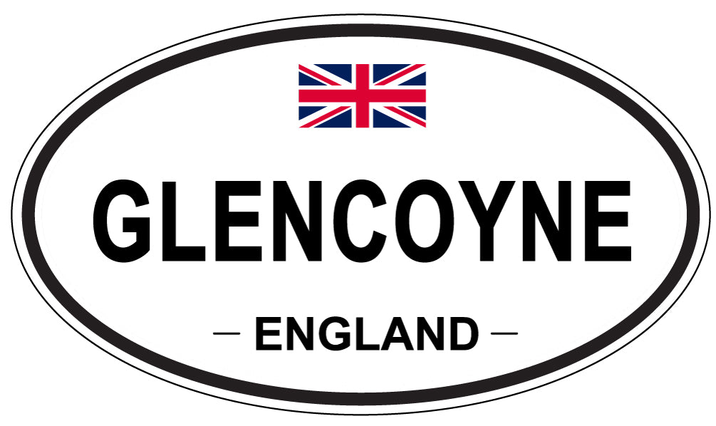 GLENCOYNE, England - Oval Magnet