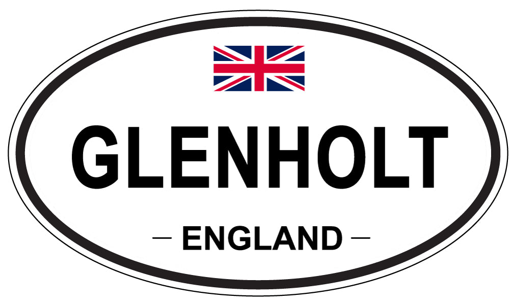 GLENHOLT, England - Oval Magnet