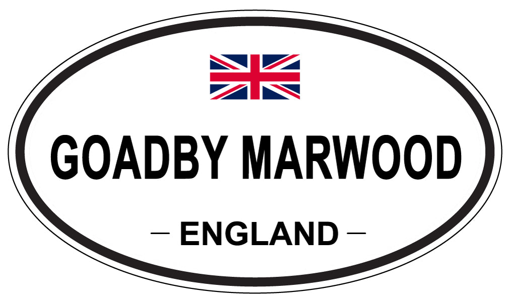 GOADBY MARWOOD, England - Oval Magnet