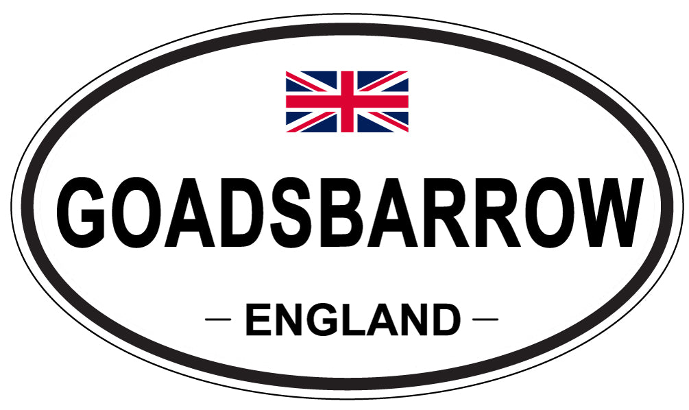 GOADSBARROW, England - Oval Magnet