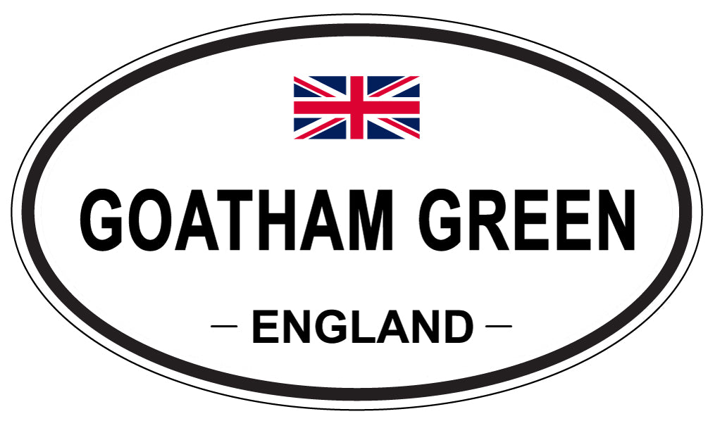 GOATHAM GREEN, England - Oval Magnet