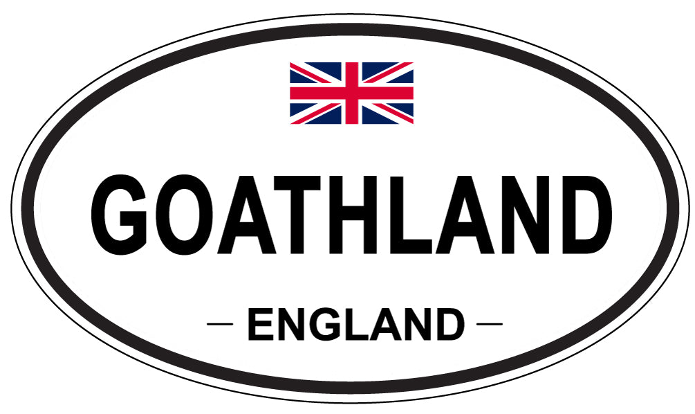 GOATHLAND, England - Oval Magnet