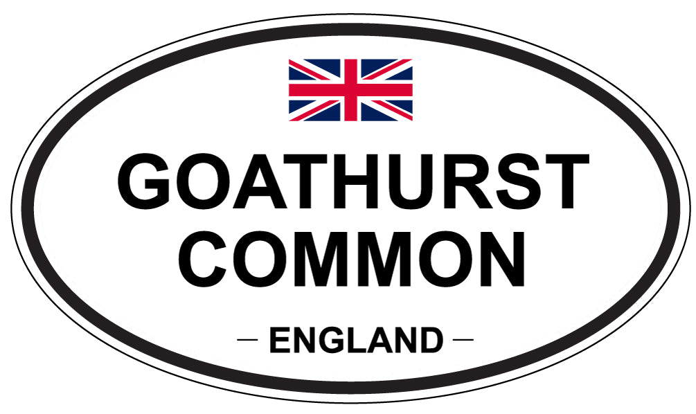 GOATHURST COMMON, England - Oval Magnet