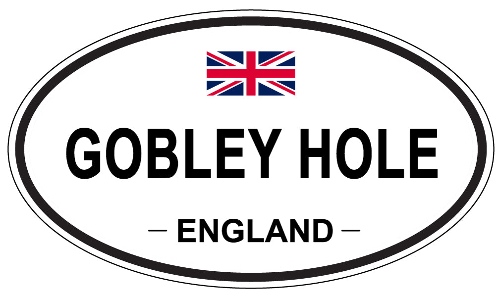 GOBLEY HOLE, England - Oval Magnet