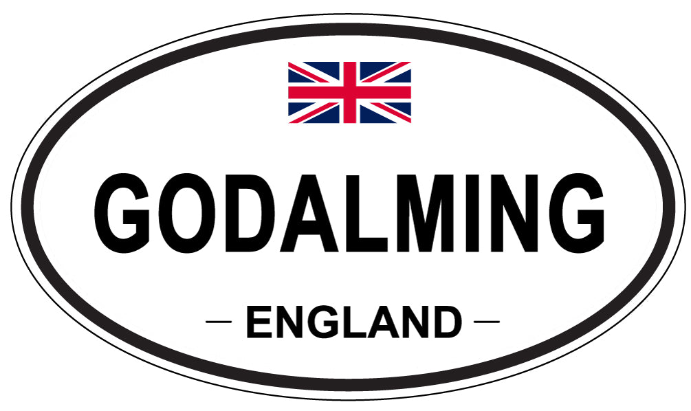 GODALMING, England - Oval Magnet
