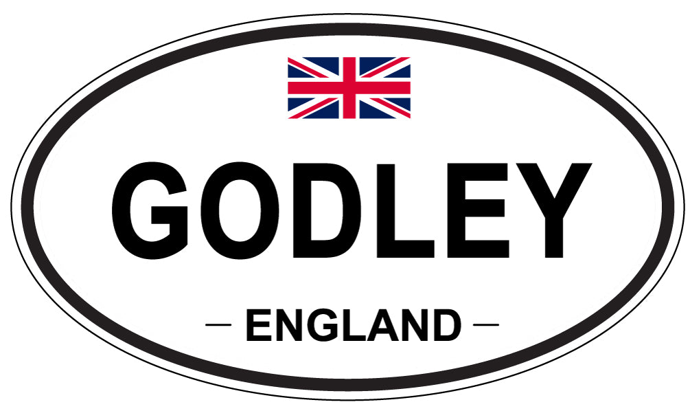 GODLEY, England - Oval Magnet