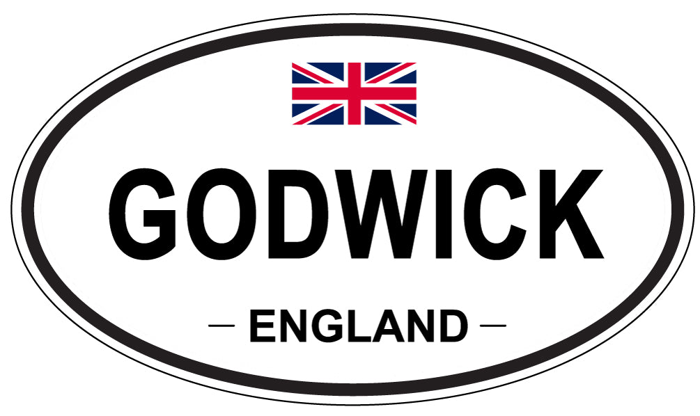 GODWICK, England - Oval Magnet