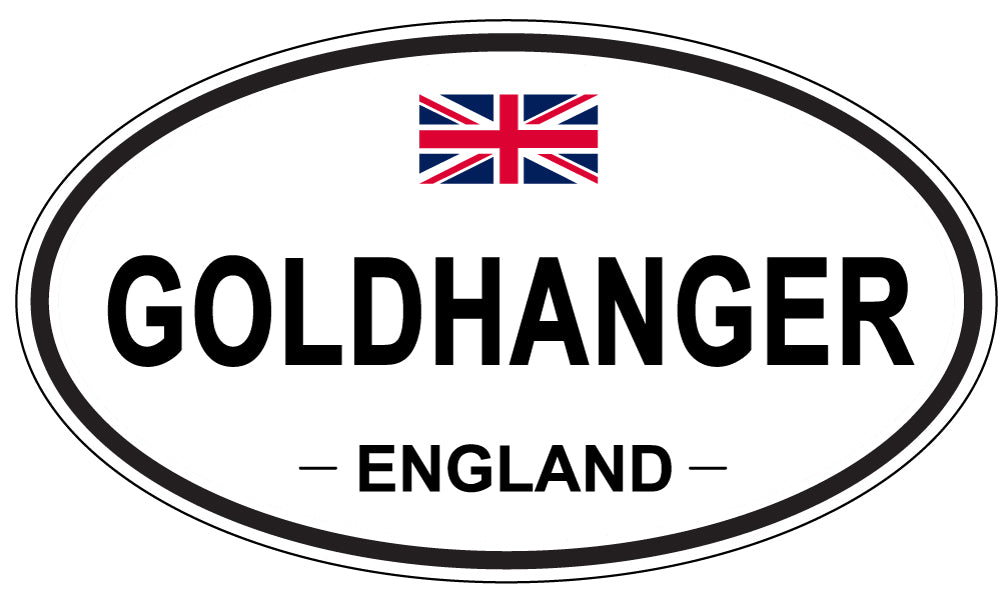 GOLDHANGER, England - Oval Magnet