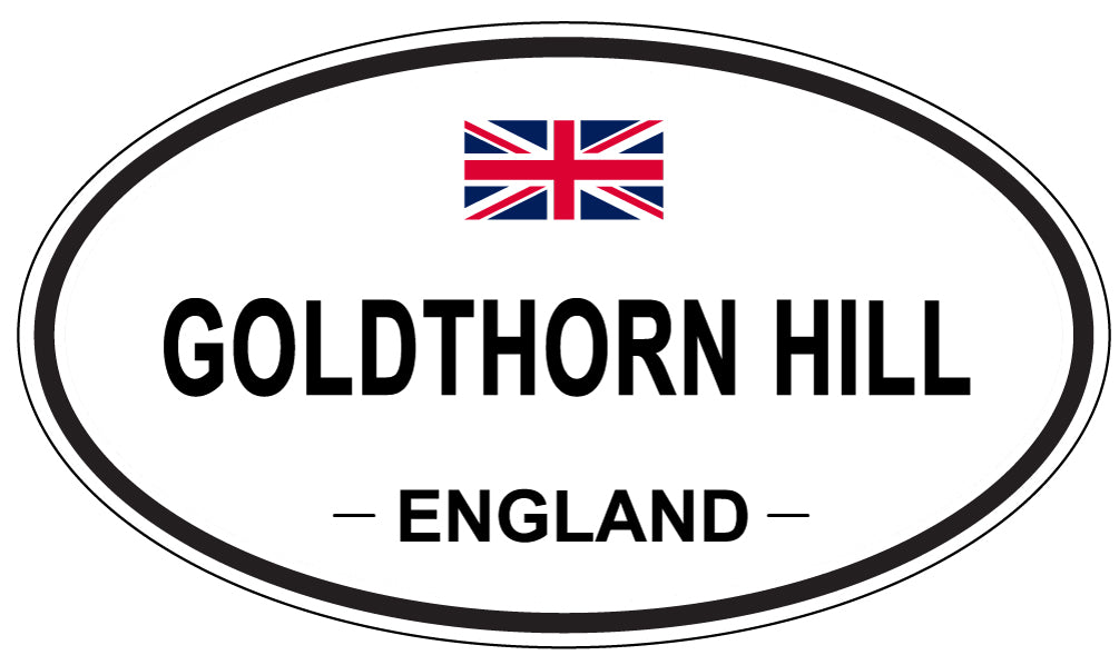 GOLDTHORN HILL, England - Oval Magnet