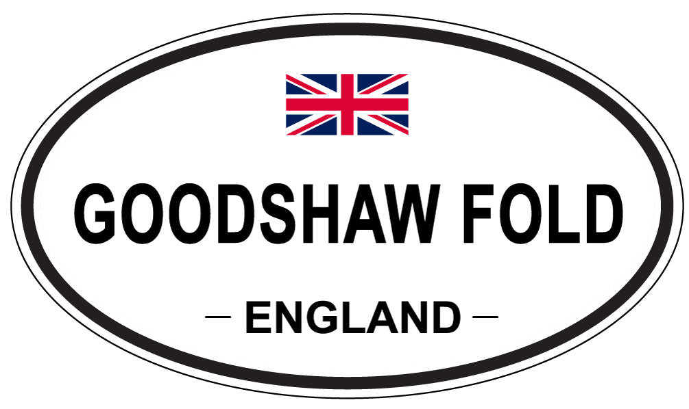 GOODSHAW FOLD, England - Oval Magnet