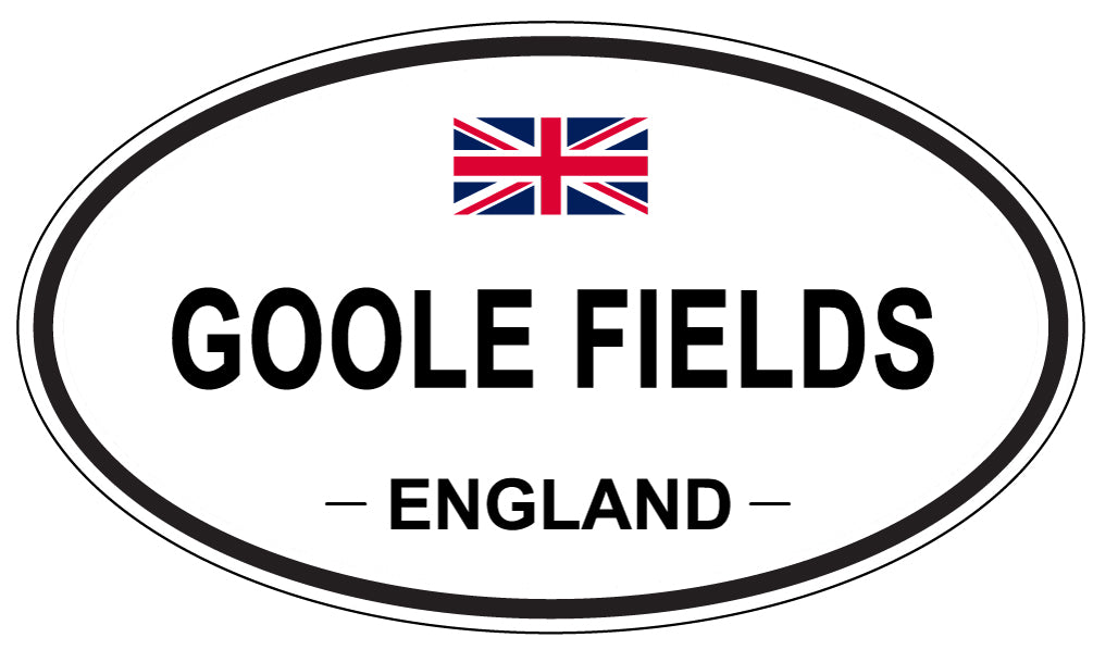 GOOLE FIELDS, England - Oval Magnet