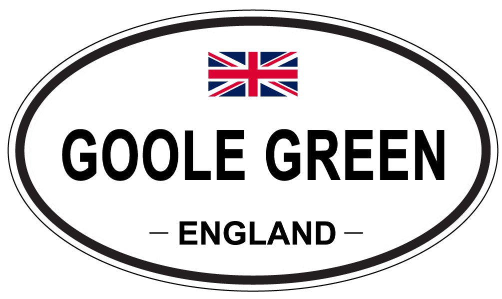 GOOLE GREEN, England - Oval Magnet
