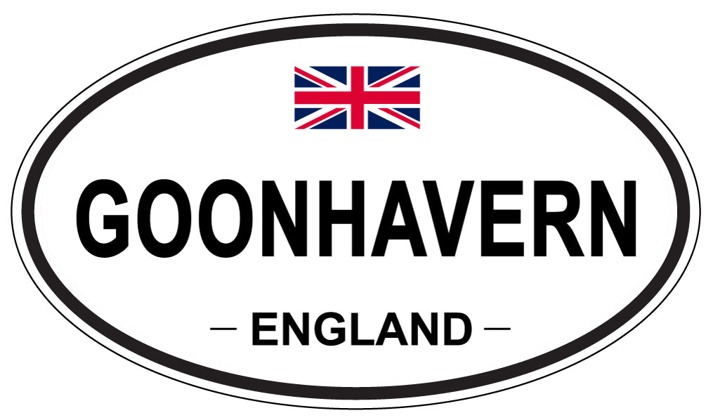GOONHAVERN, England - Oval Magnet
