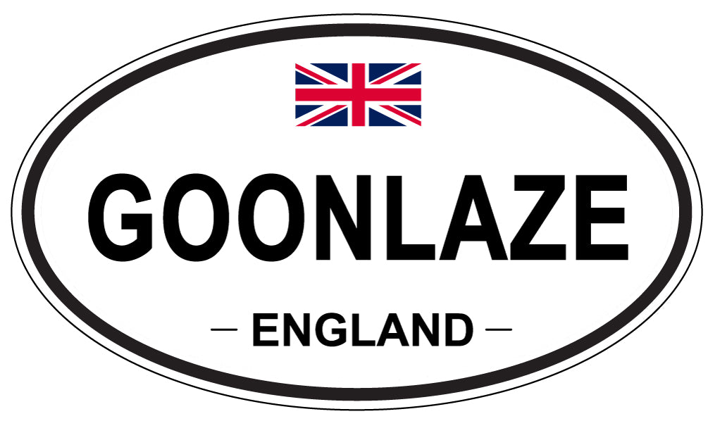 GOONLAZE, England - Oval Magnet