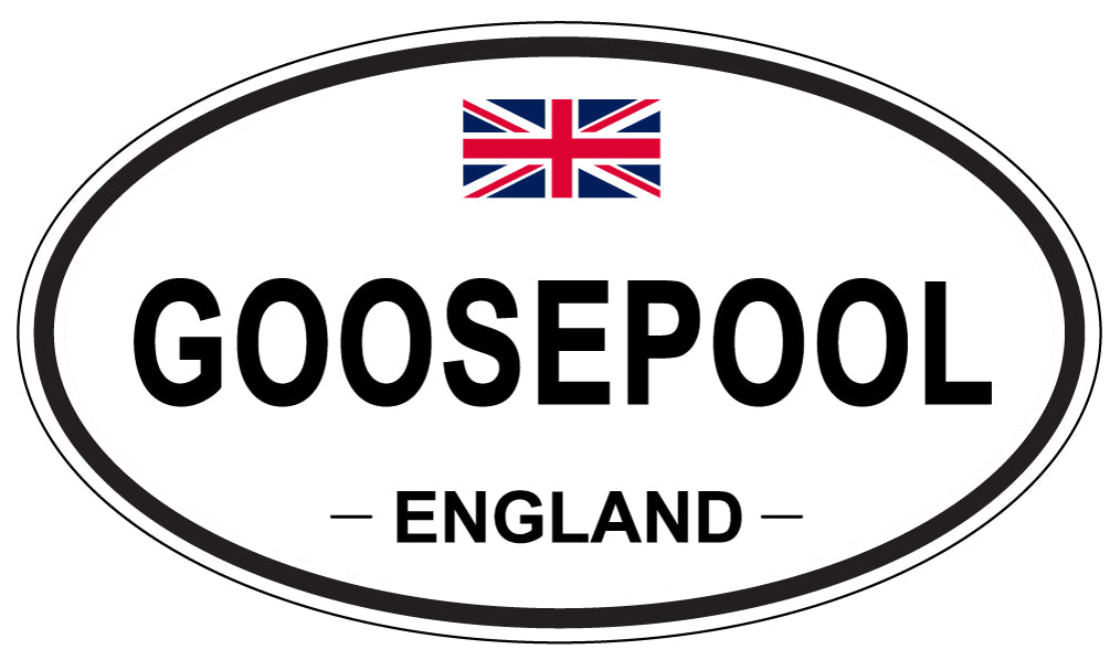 GOOSEPOOL, England - Oval Magnet