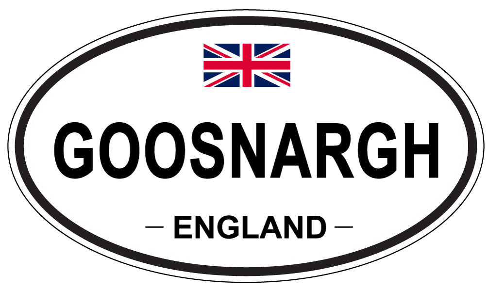 GOOSNARGH, England - Oval Magnet