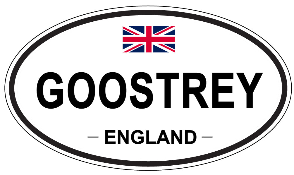 GOOSTREY, England - Oval Magnet