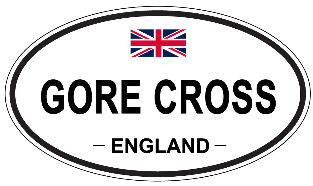 GORE CROSS, England - Oval Magnet