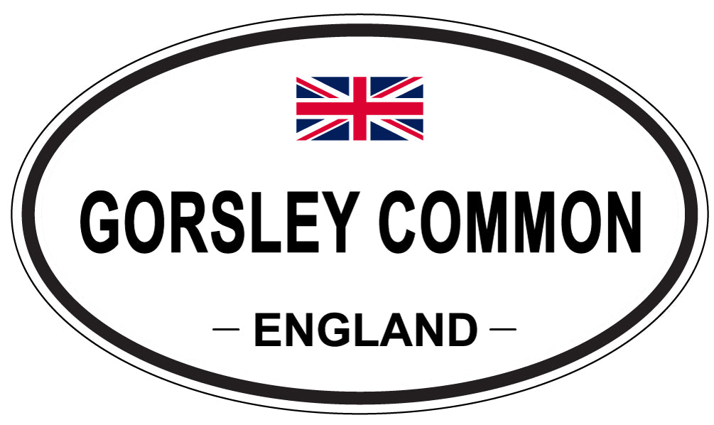 GORSLEY COMMON, England - Oval Magnet