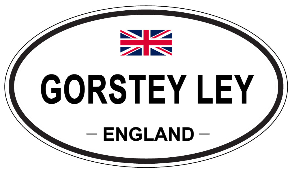 GORSTEY LEY, England - Oval Magnet