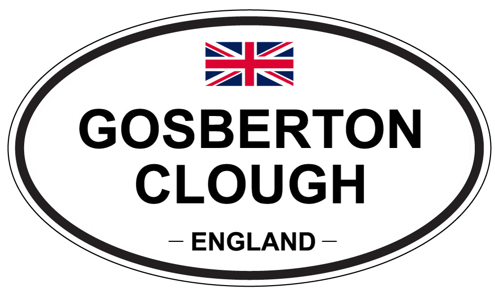 GOSBERTON CLOUGH, England - Oval Magnet