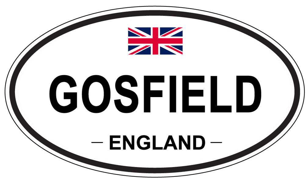 GOSFIELD, England - Oval Magnet