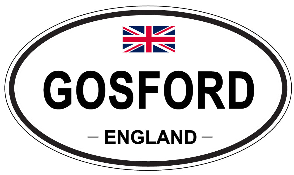 GOSFORD, England - Oval Magnet