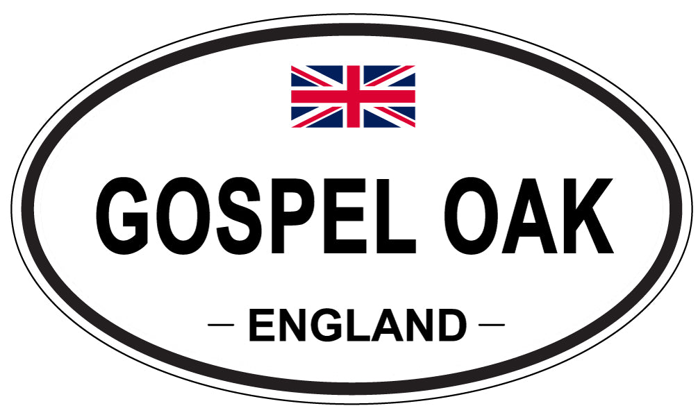 GOSPEL OAK, England - Oval Magnet
