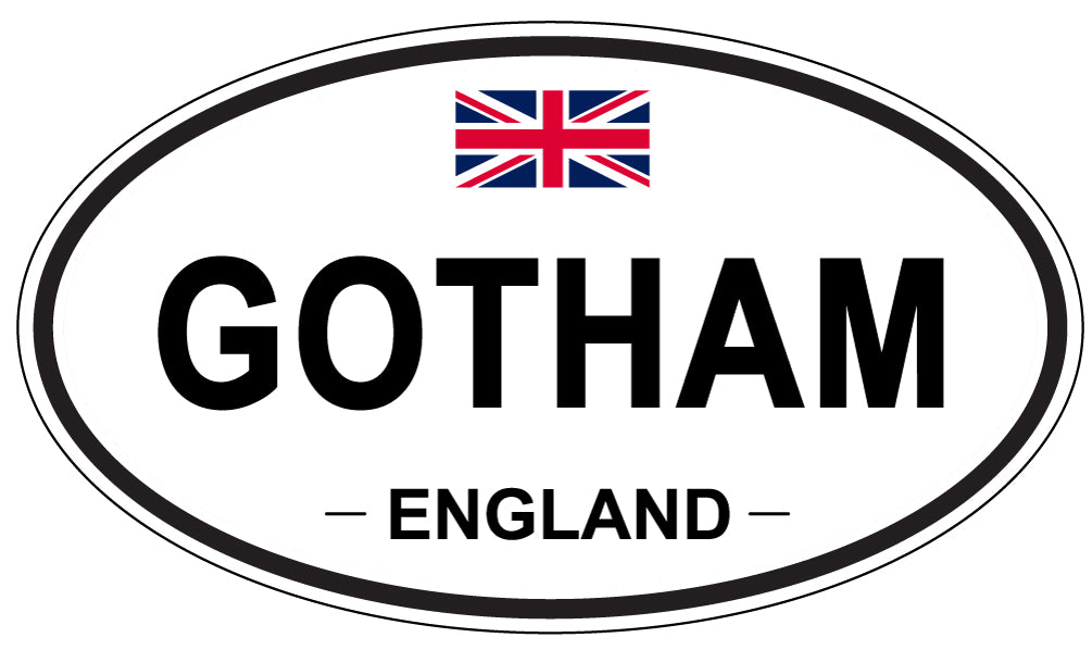 GOTHAM, England - Oval Magnet