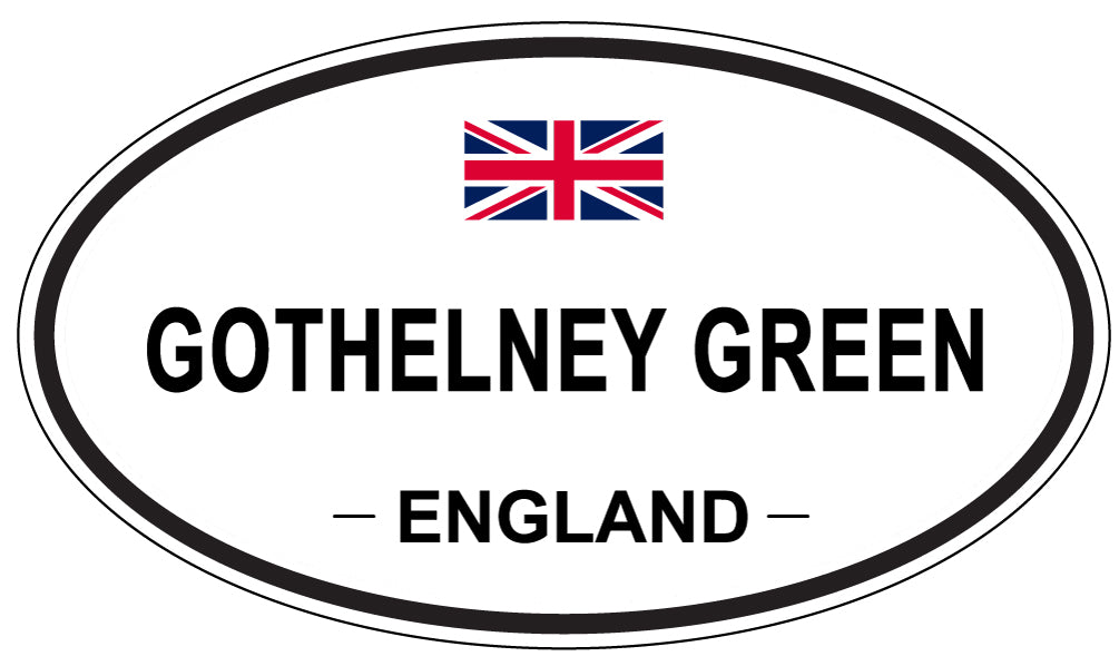 GOTHELNEY GREEN, England - Oval Magnet