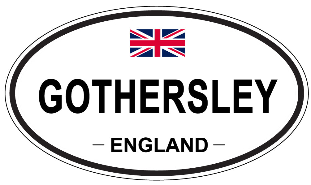 GOTHERSLEY, England - Oval Magnet