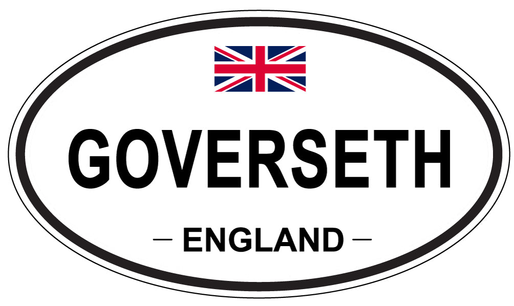 GOVERSETH, England - Oval Magnet